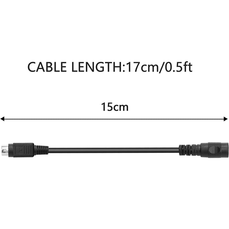 4 Pin DIN Male To DC 5.5x2.1mm Female Power Connection Cable, Length: 0.15m, 4 Pin To DC 5.5x2.1mm 4 Pin DIN Male To DC 5.5x2.1mm Female Power Connection Cable, Length: 0.15m, 4 Pin To DC 5.5x2.1mm